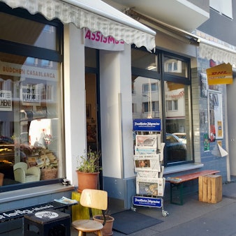 Das Büdchen von Außen.