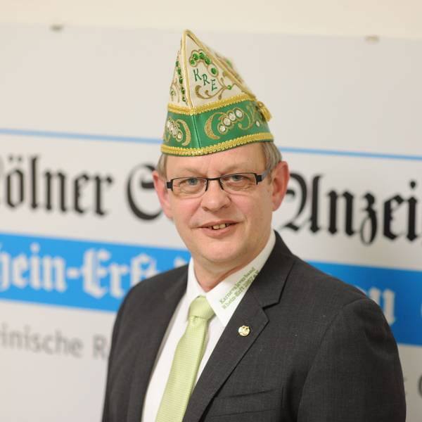 Wolfgang Schreck ist seit April 2022 Präsident des Karnevalsverbands Rhein-Erft.