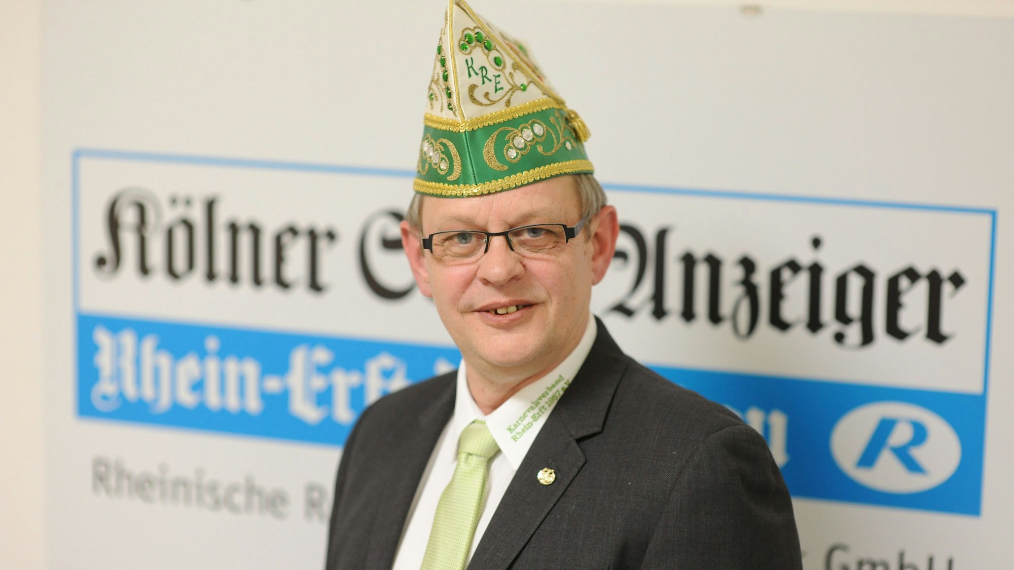 Wolfgang Schreck ist seit April 2022 Präsident des Karnevalsverbands Rhein-Erft.