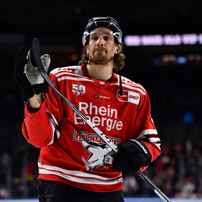 Andreas Thuresson von den Kölner Haien – hier im Januar 2023.