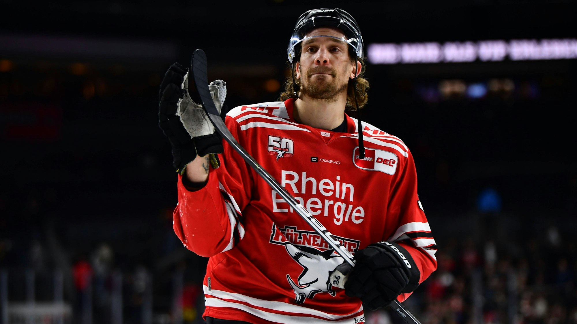 Andreas Thuresson von den Kölner Haien – hier im Januar 2023.