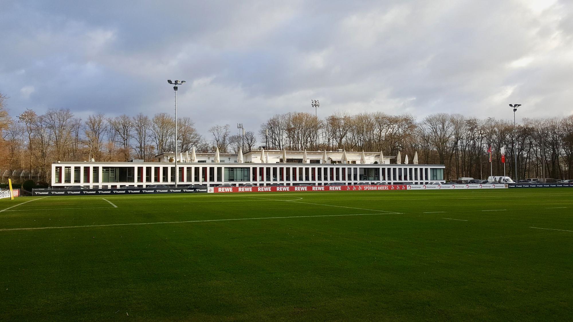 Das Geißbockheim des 1. FC Köln.