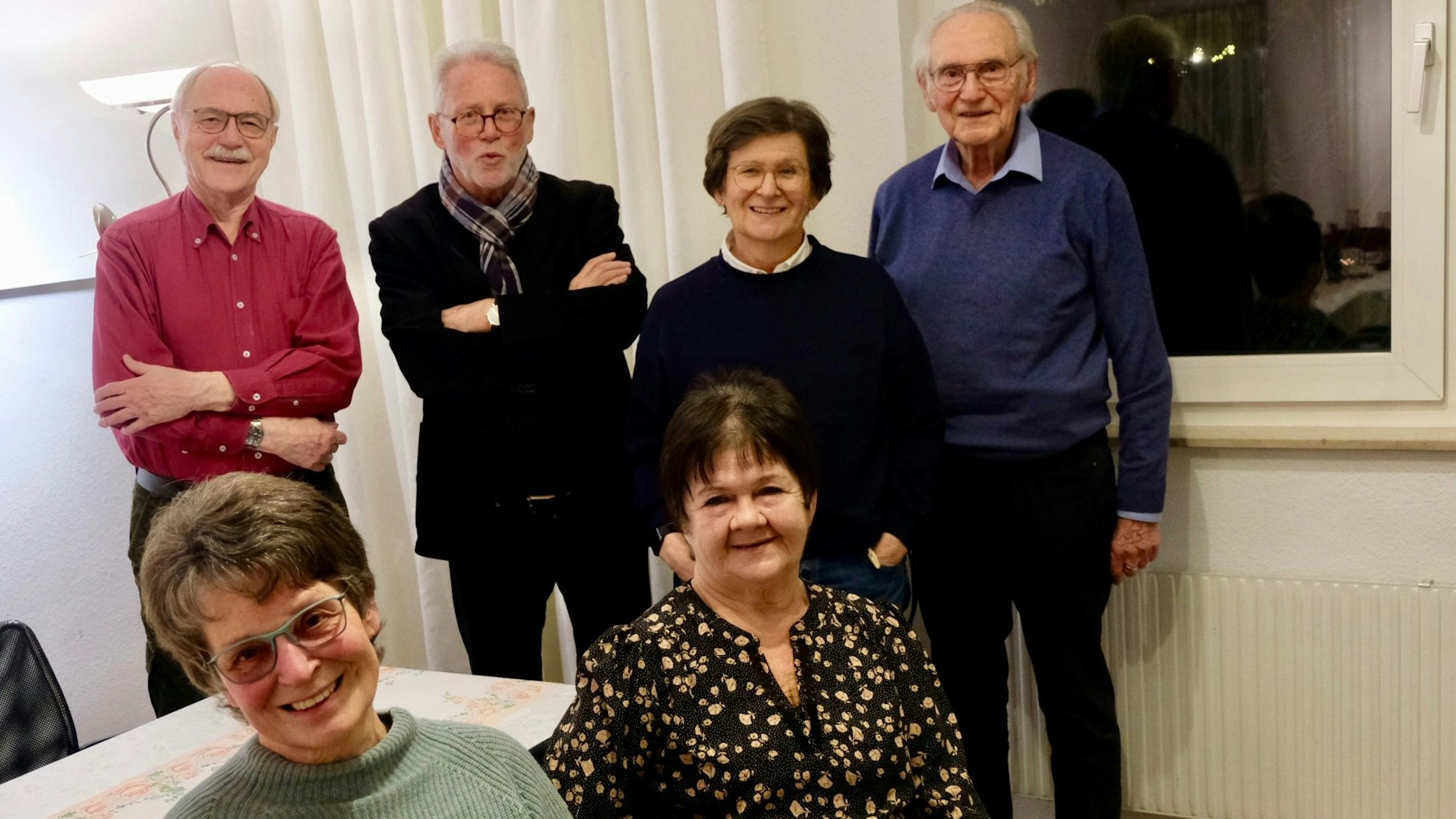 Sechs Mitglieder des Klönsnacks