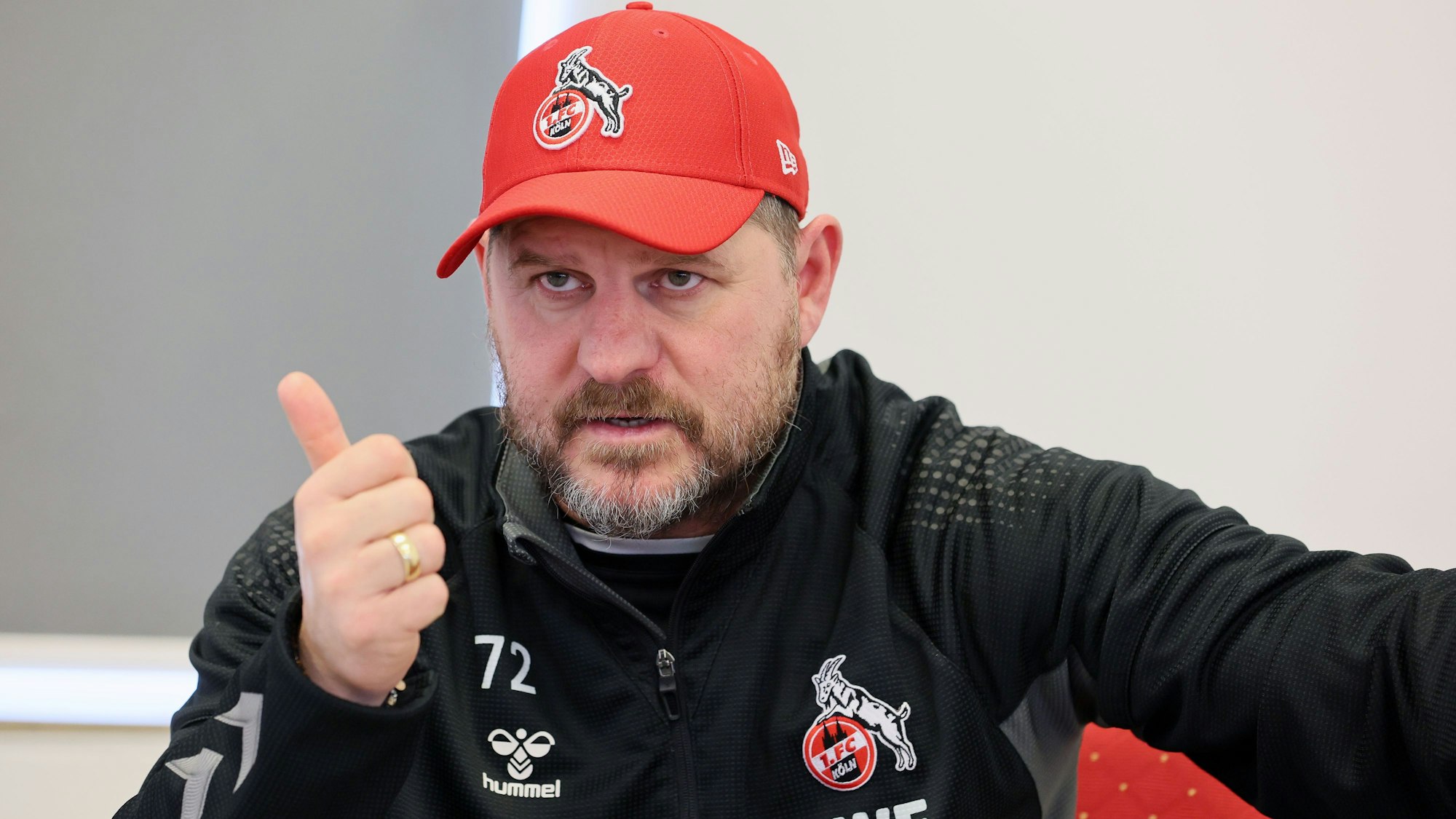 Steffen Baumgart, Trainer des 1.FC Köln.