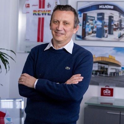 Rewe-Chef Lionel Souque in seinem Büro in Köln.