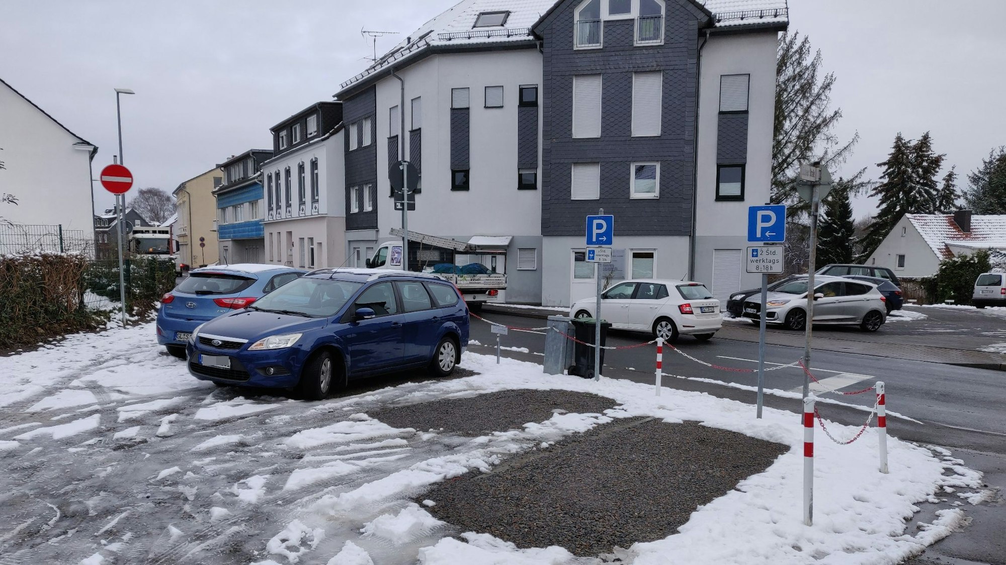 Parkplatz an der Bücheler Straße