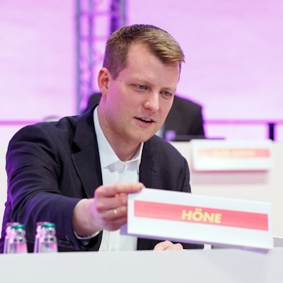 Bielefeld: Henning Höne, neu gewählter Landesvorsitzender der FDP in Nordrhein-Westfalen