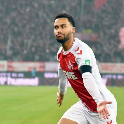 Linton Maina beim Torjubel