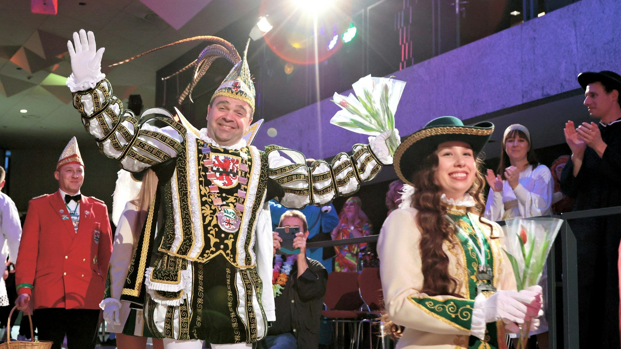 Leverkusen KG Prinzengarde Forum.
Foto: Michael Wand