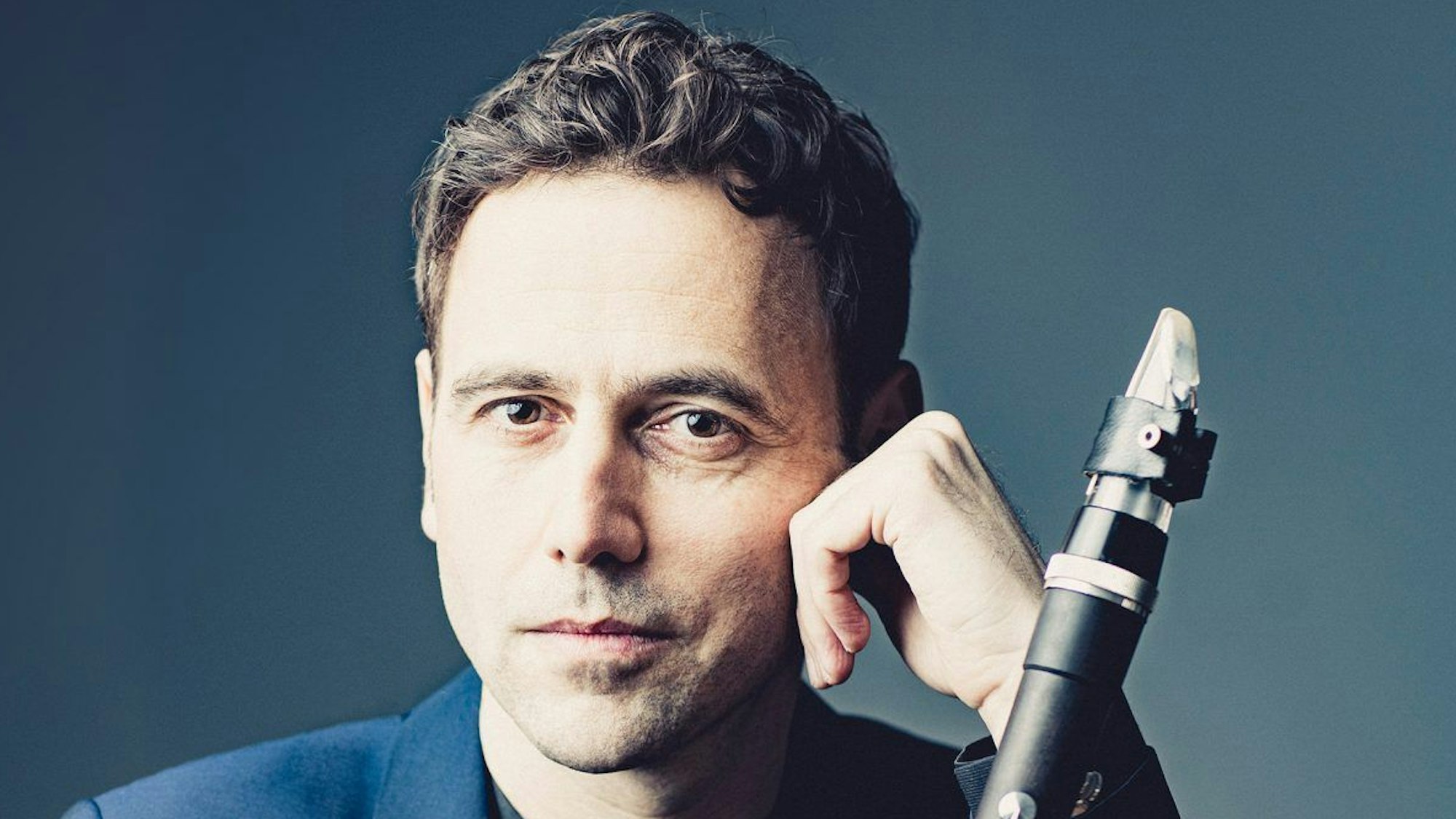 Thorsten Johans mit seiner Klarinette