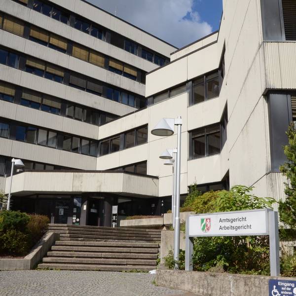 Das Amtsgericht in Siegburg