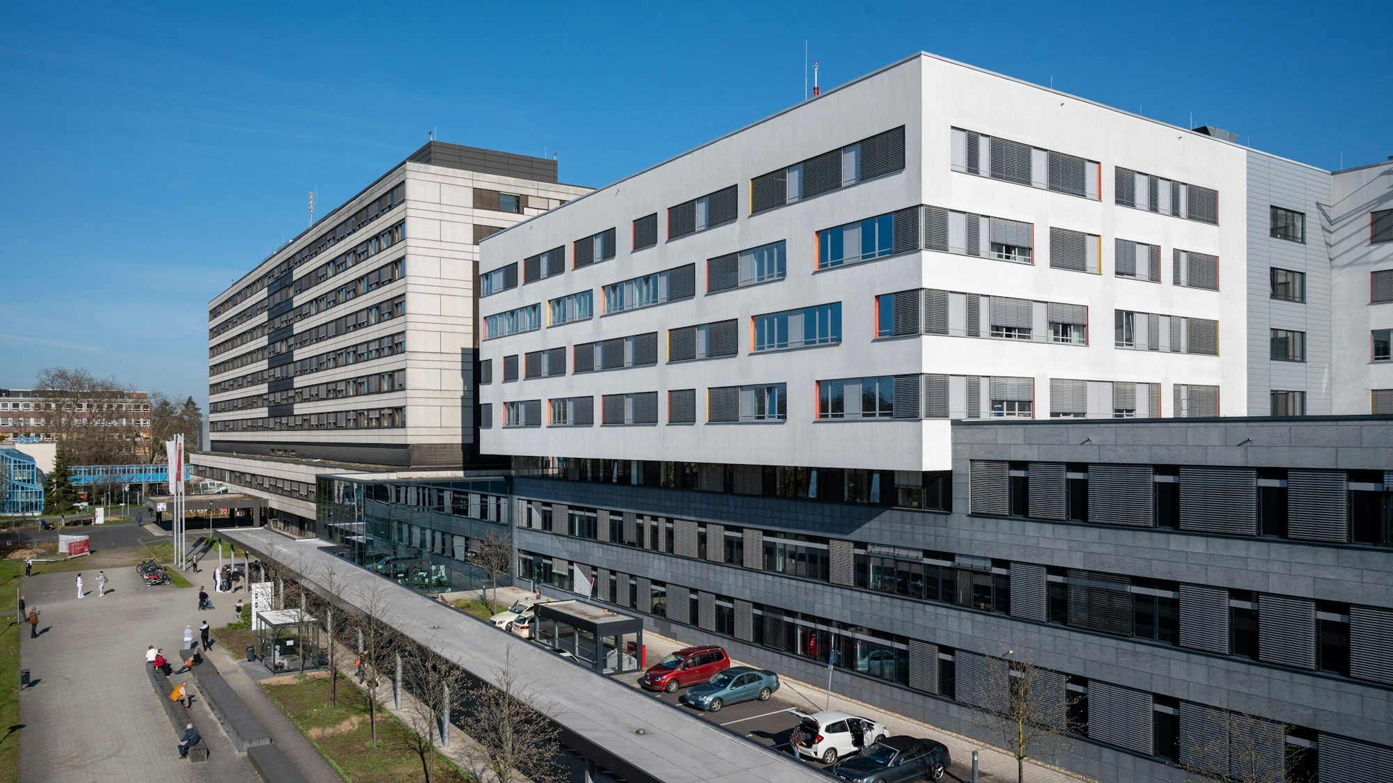 Das städtische Krankenhaus in Merheim.