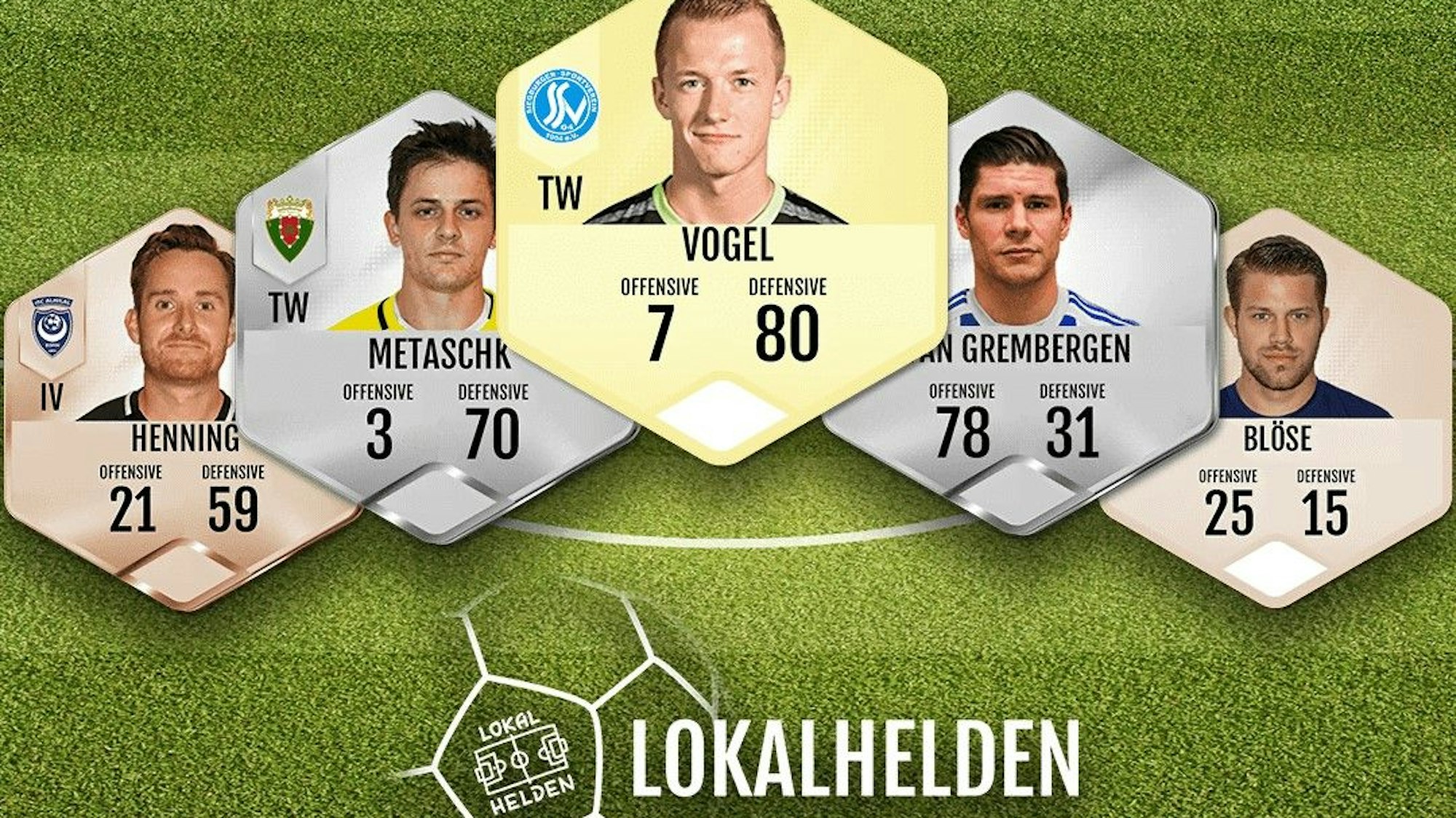 Das Foto zeigt einen Ausschnitt aus einer der Sammelkarten.