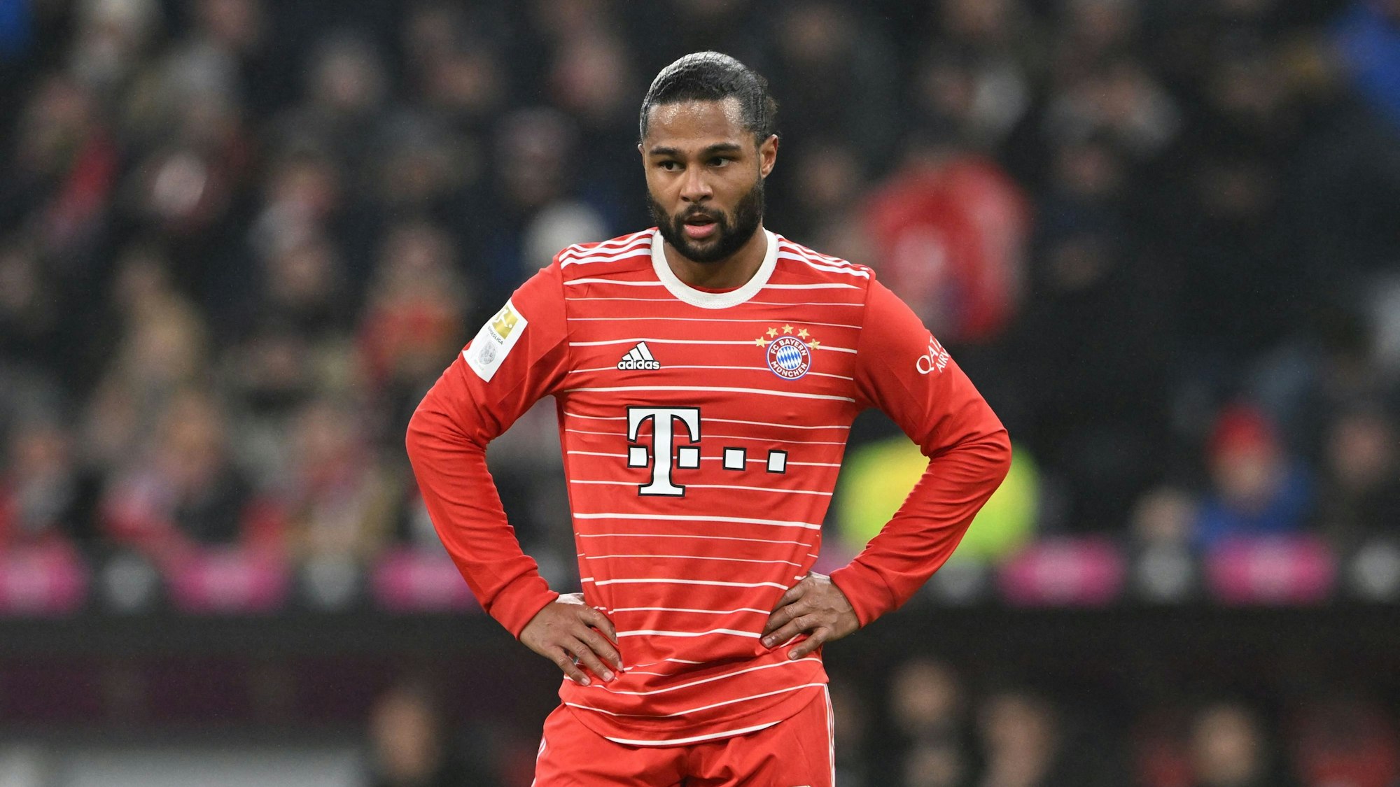 Wurde von Trainer Nagelsmann zur Halbzeit ausgewechselt: Serge Gnabry