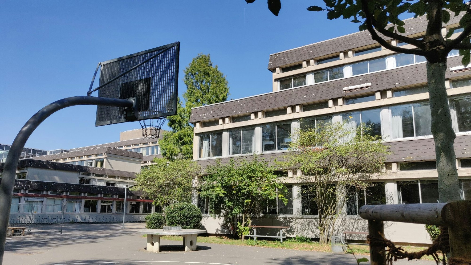 Rückseite der Sekundarschule