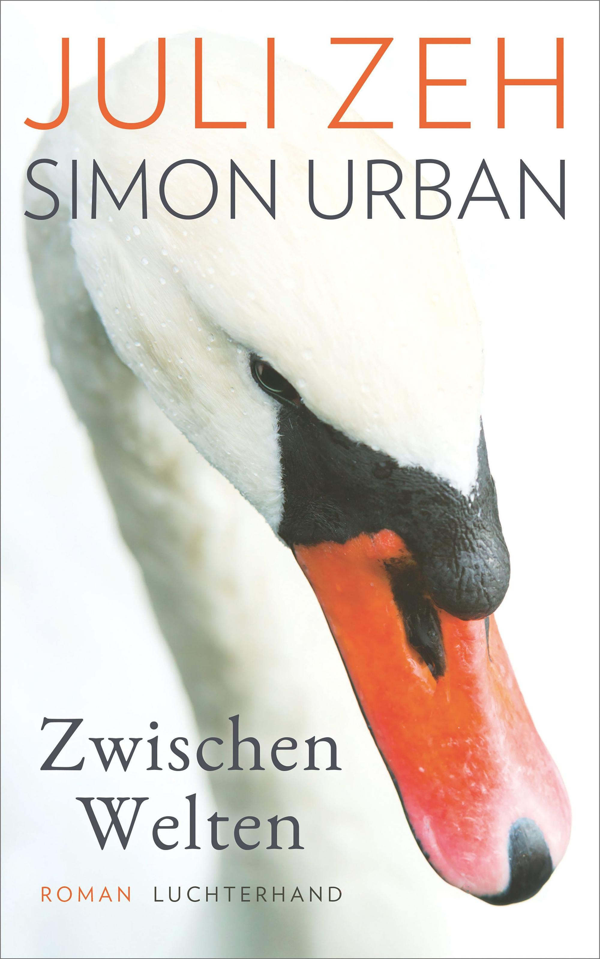 Das Cover zeigt den Kopf eines Schwans, der Hintergrund ist weiß.