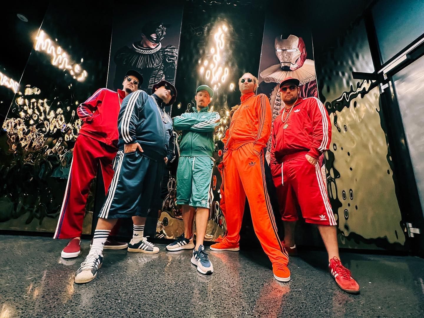Die Musiker der Legendary Ghetto Dance Band.