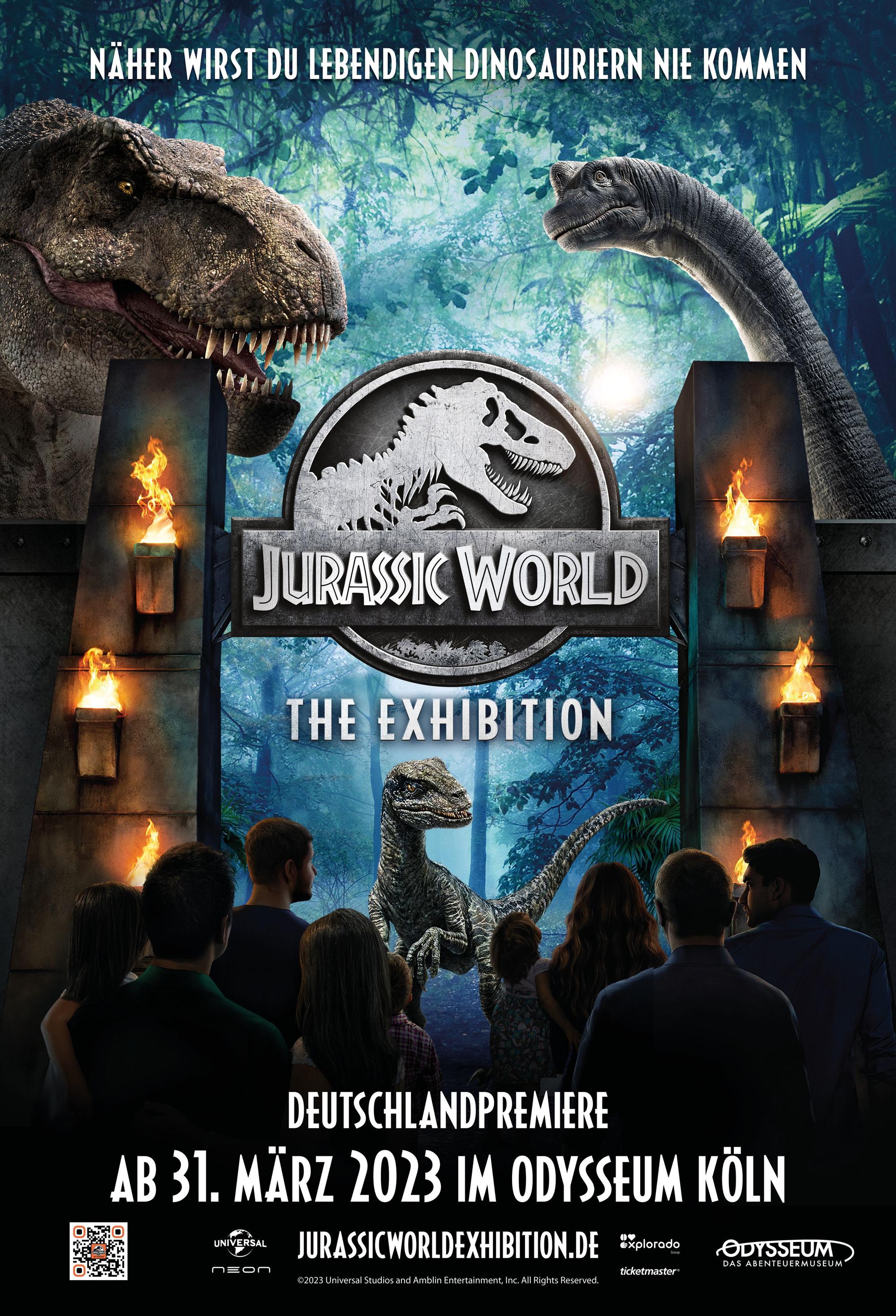 Ein Plakat der Ausstellung im Odysseum Köln