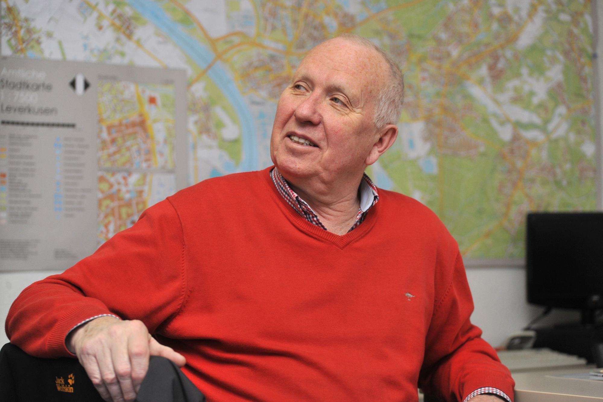 Erhard Schoofs (2023) hat die Jazztage nach Leverkusen geholt.