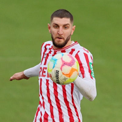 Verteidiger Jeff Chabot absolviert ein Testspiel für den 1. FC Köln.