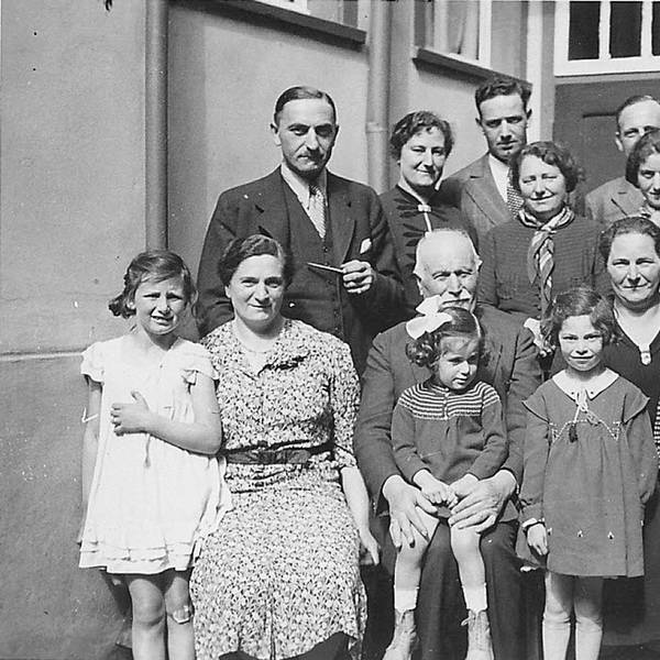 Das Foto der Familie Heumann aus Hellenthal wurde 1938 aufgenommen.