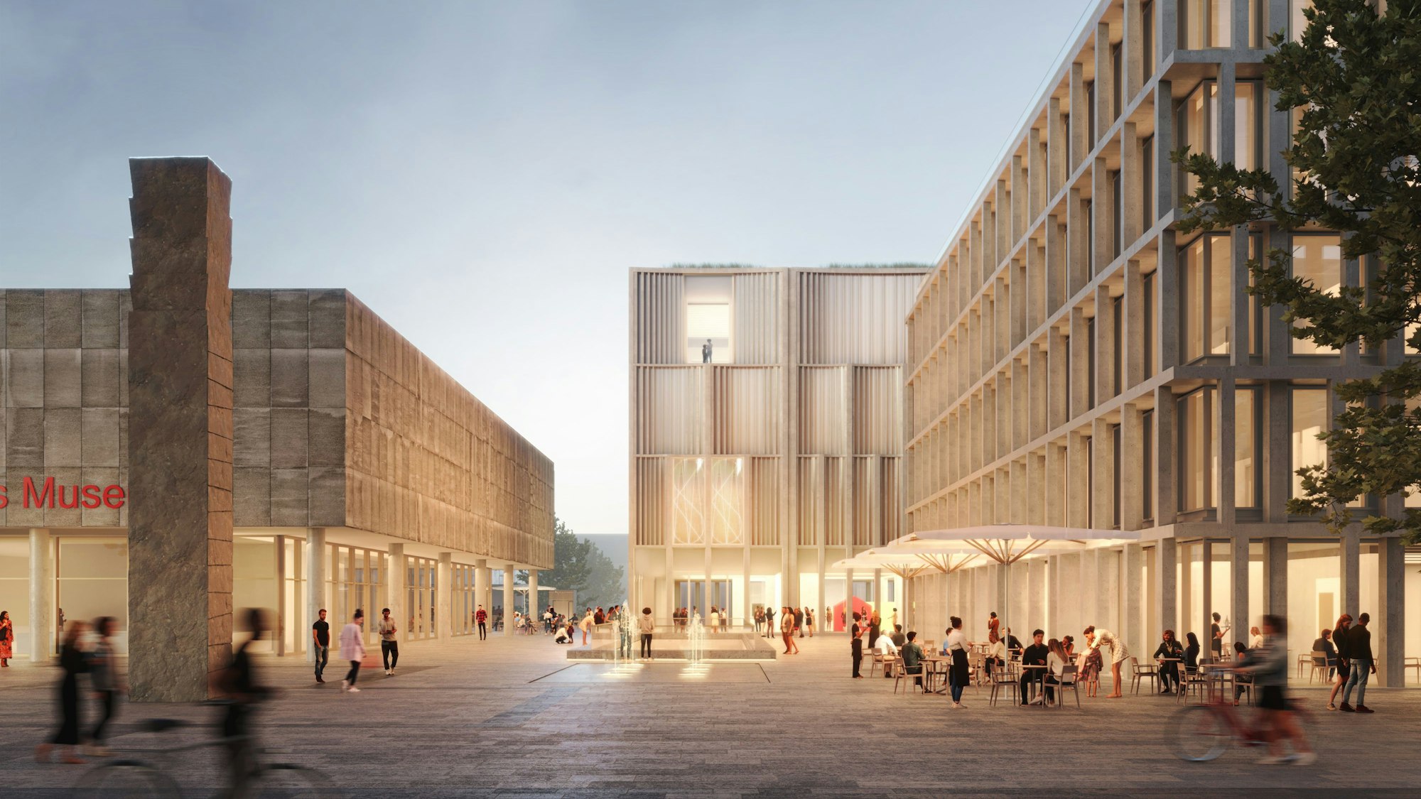 Der Architekten-Entwurf für die Historische Mitte in Köln.