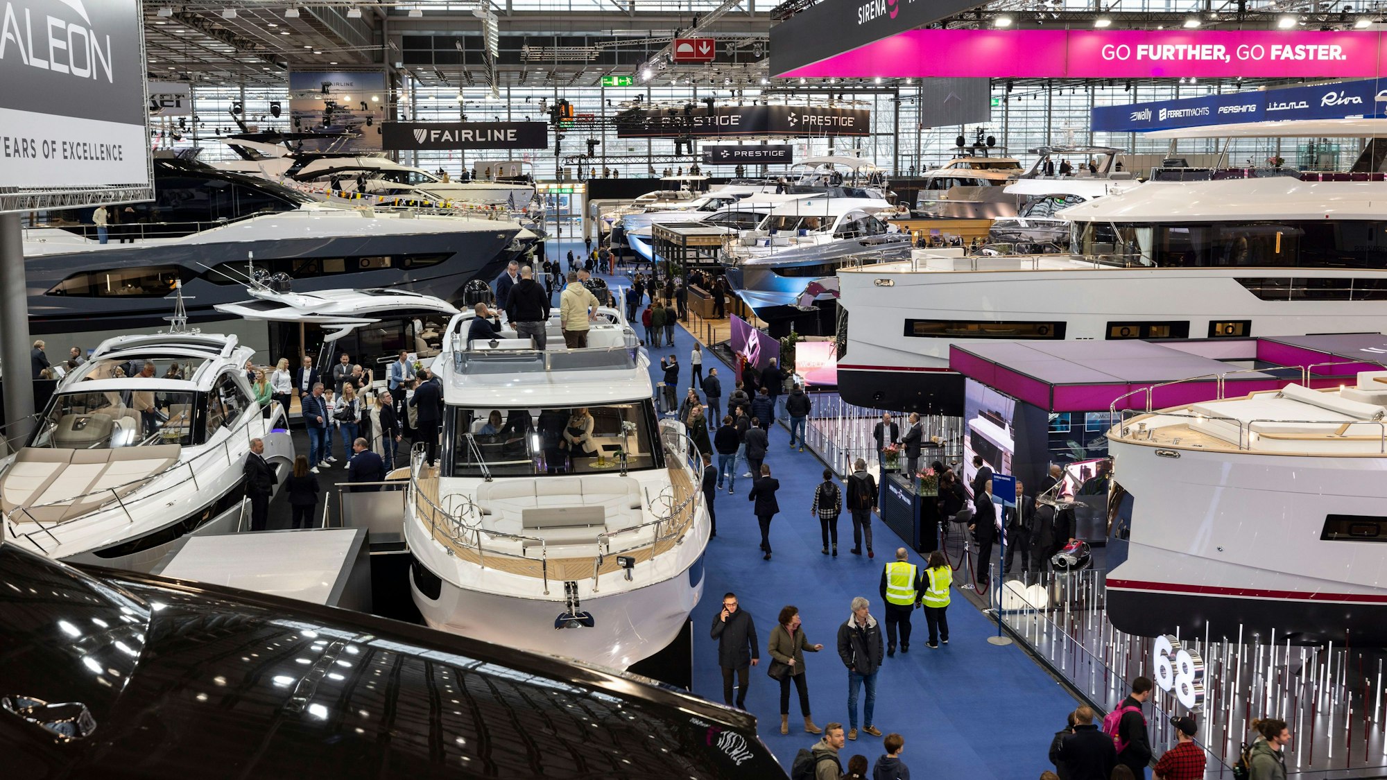 Düsseldorf ist noch bis Sonntag das Mekka für Wasser- und Boot-Fans.