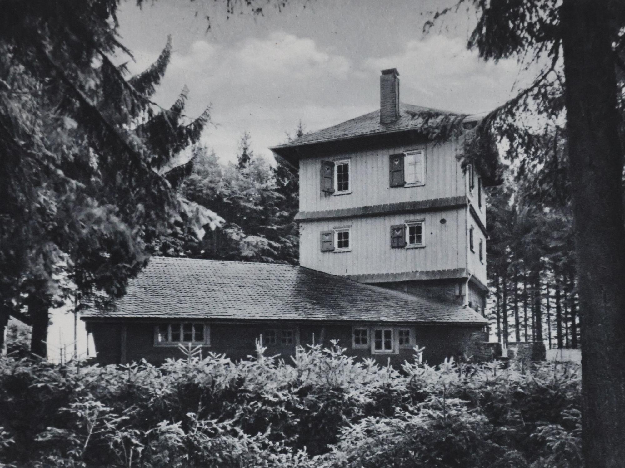 Historisches Foto der Jugendherberge