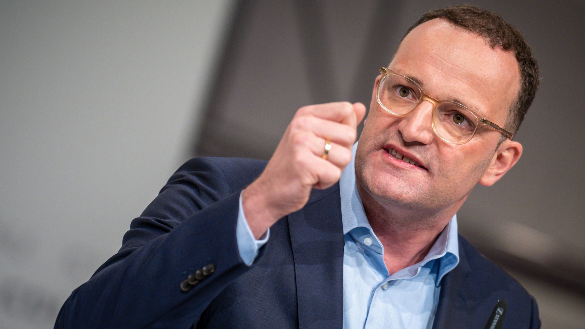 CDU-Politiker Jens Spahn im Bundestag (Archivbild)