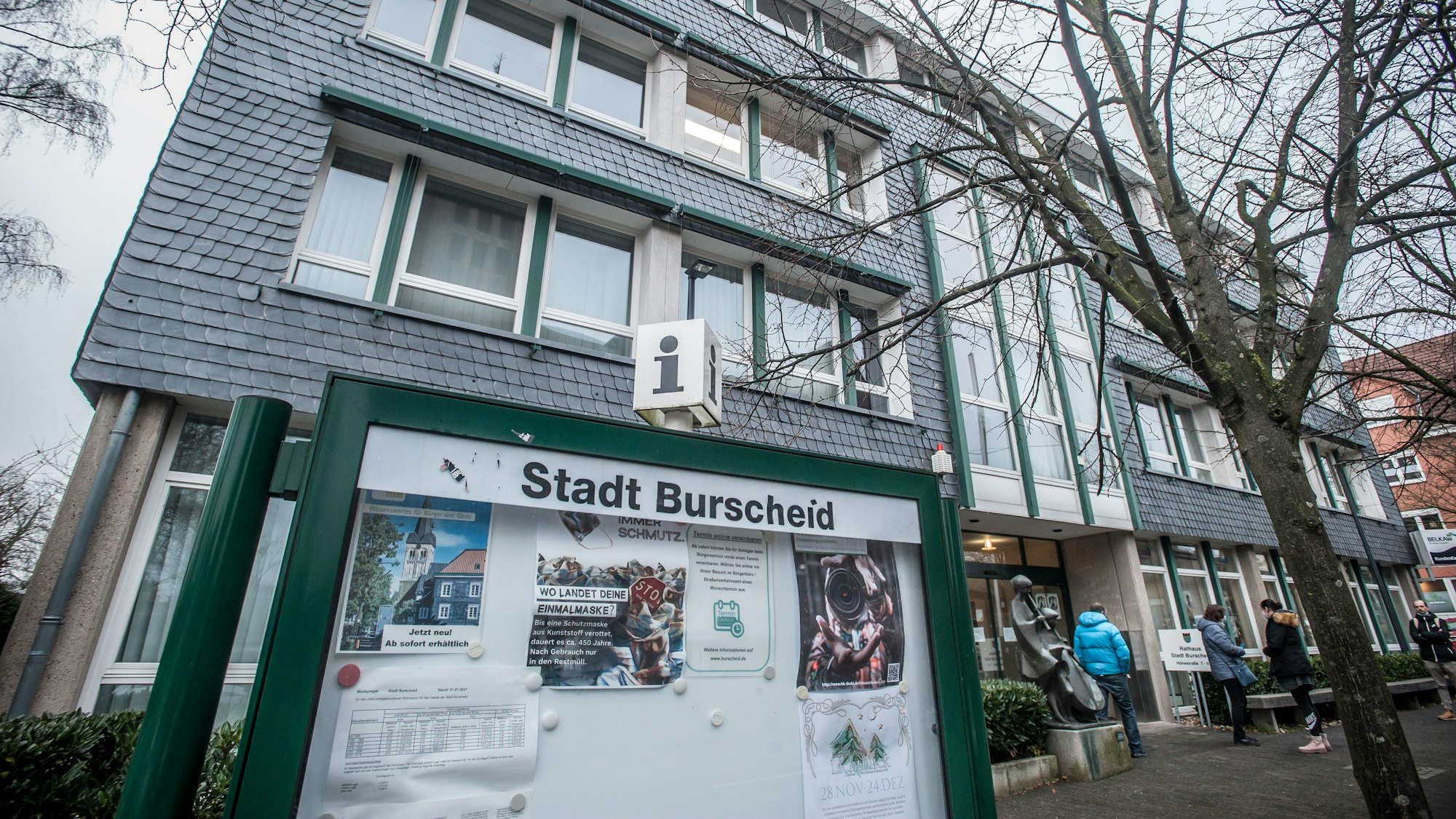 Das Rathaus in Burscheid.