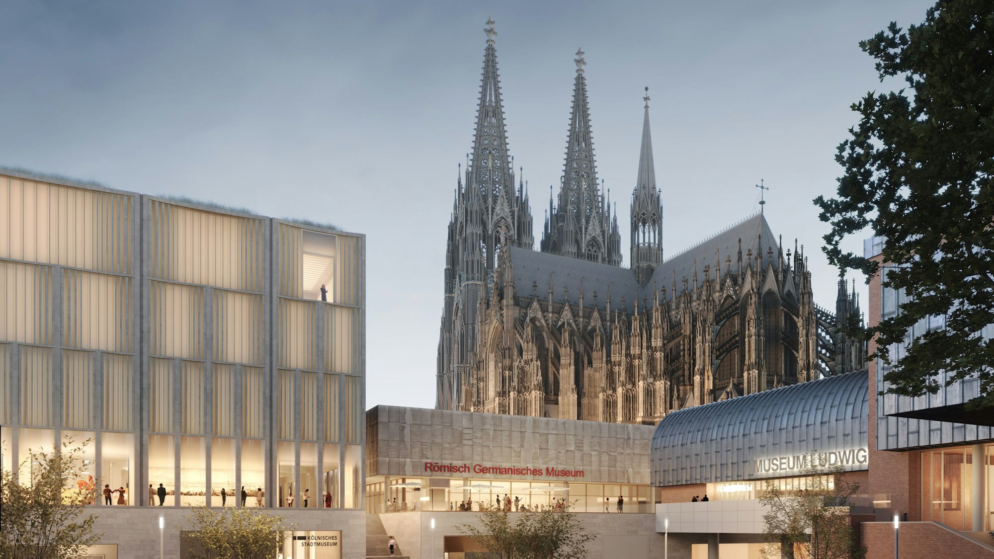 So sollte die Historische Mitte unweit des Doms aussehen.