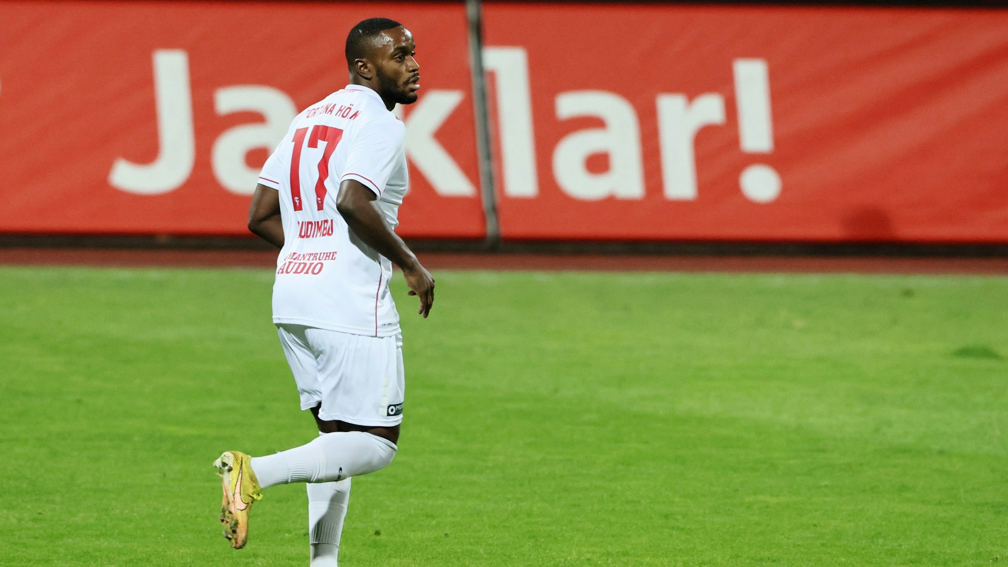 SC Fortuna Köln vs. 1. FC Köln U21, 4.Liga,
Arnold Budimbu (Fortuna), 10.11.2022, Bild: Herbert Bucco