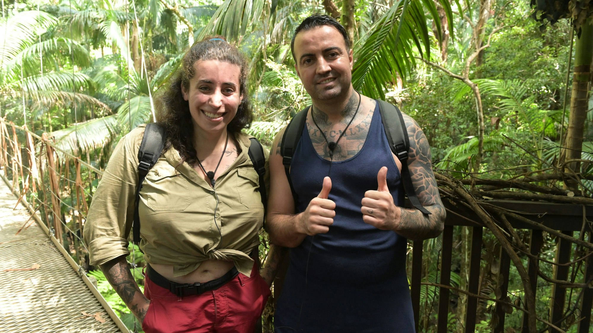 Sänger und «Checker vom Neckar» Cosimo Citiolo sowie Influencerin Jolina Mennen müssen an Tag 17 der RTL-Show «Ich bin ein Star - Holt mich hier raus!» laut Entscheidung der Zuschauer das Camp verlassen.