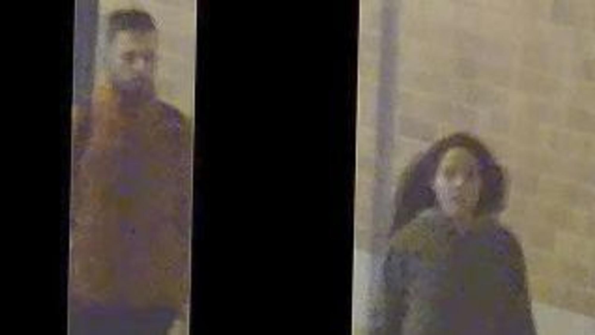 Ein Mann und eine Frau auf der Straße