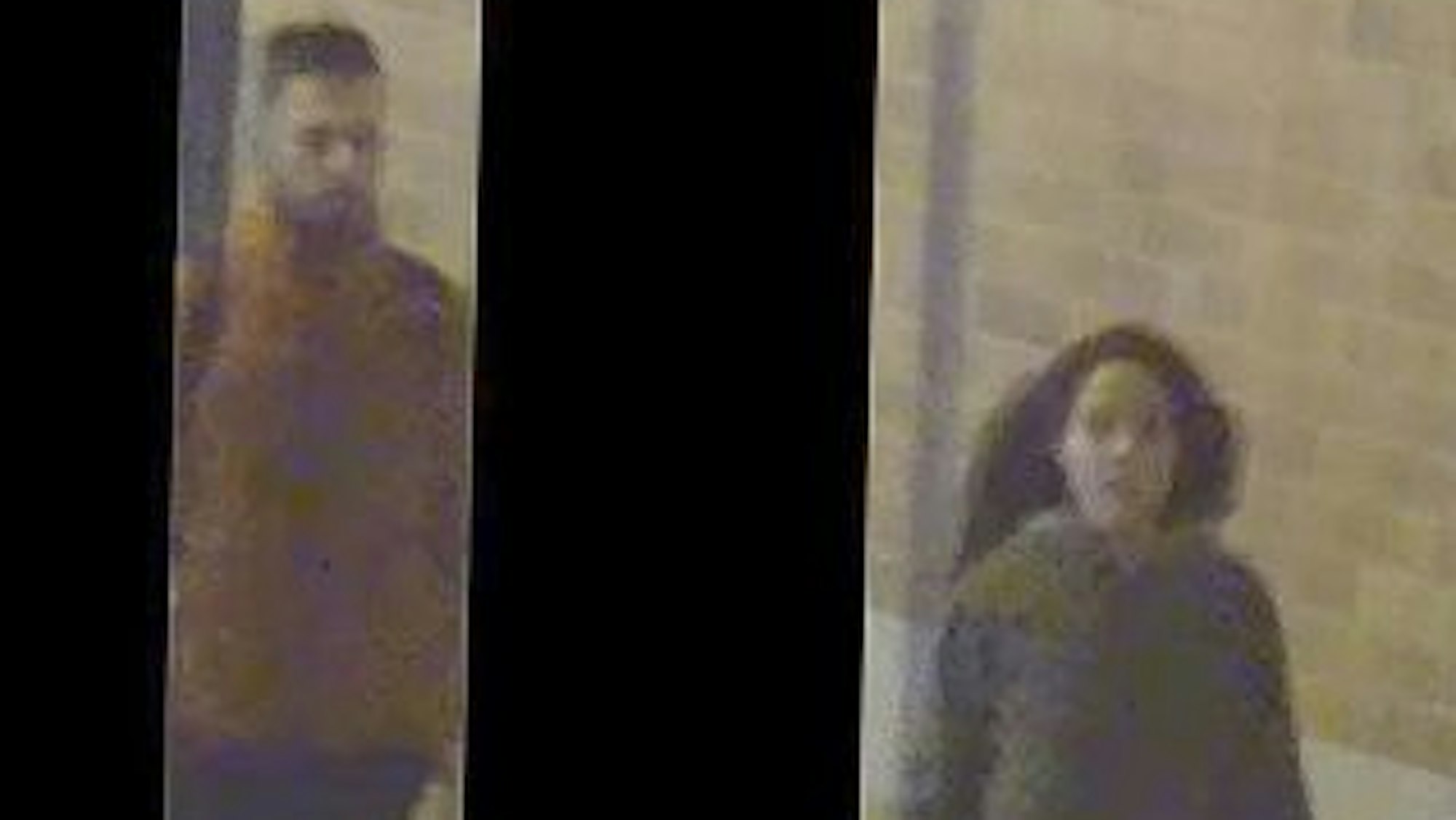 Ein Mann und eine Frau auf der Straße