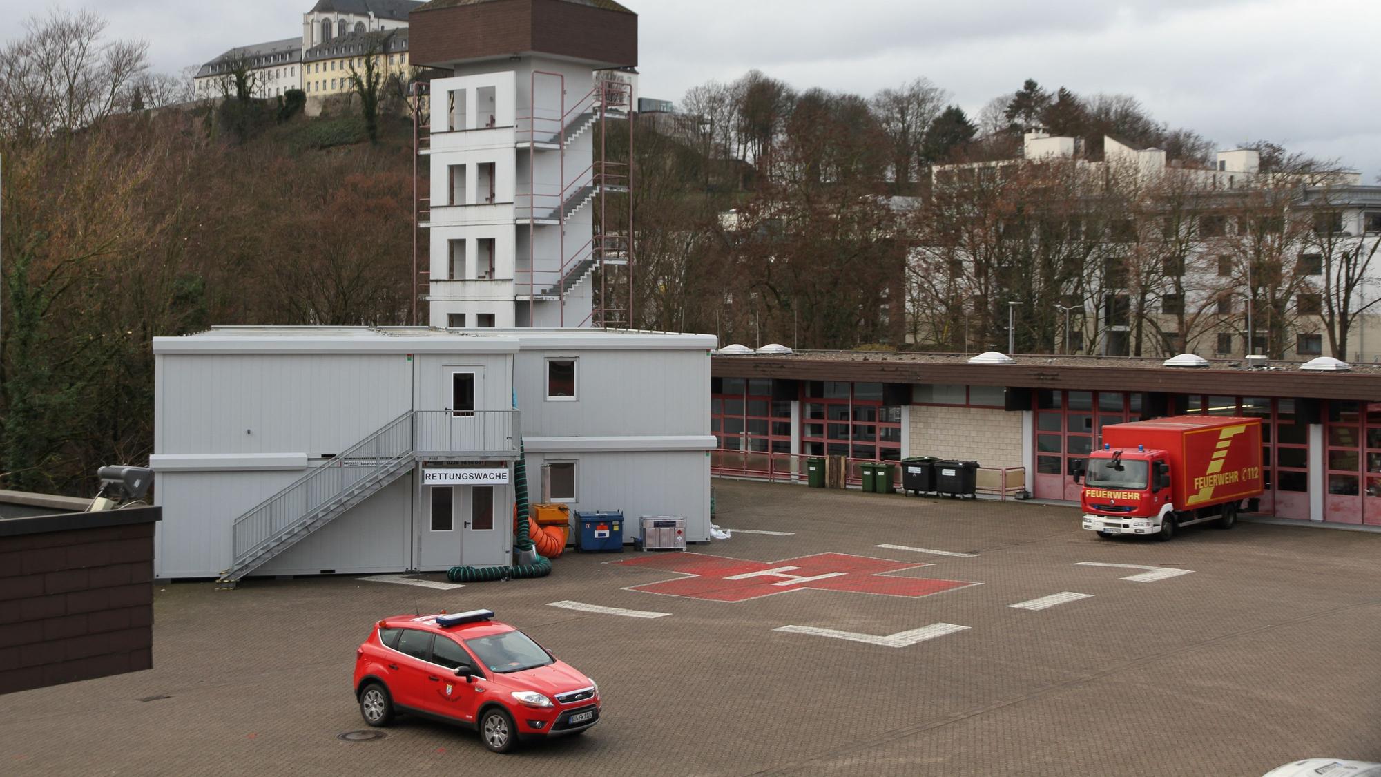 Die Feuerwache am Neuenhof.