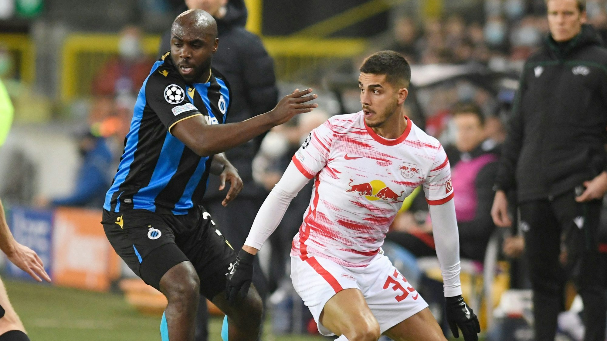 Éder Balanta im Trikot vom FC Brügge. (November, 2021)