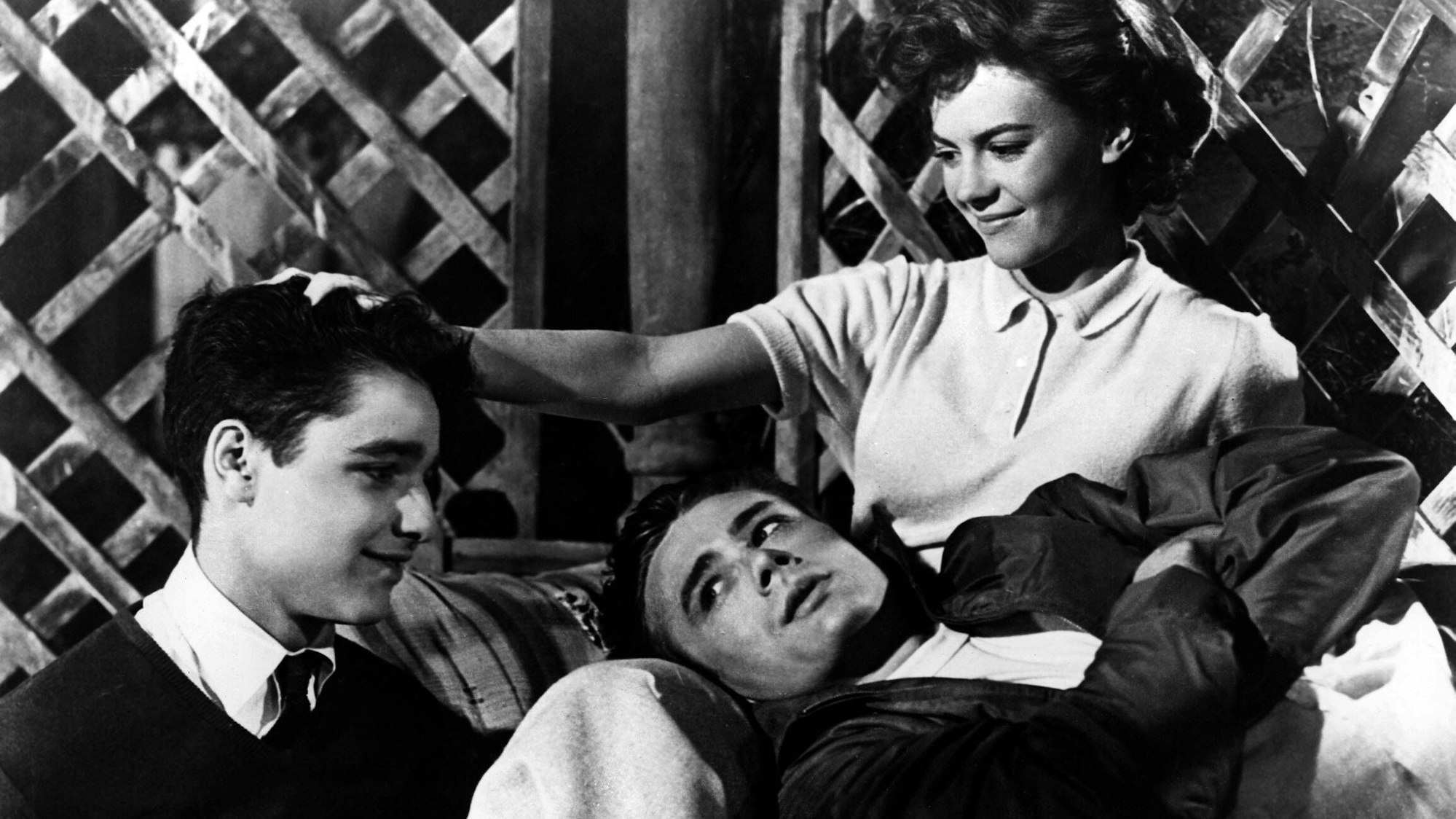 Sal Mineo, James Dean und Natalie Wood