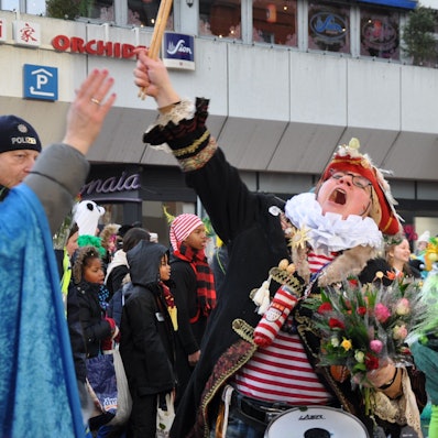 Jecke in Rodenkirchen.