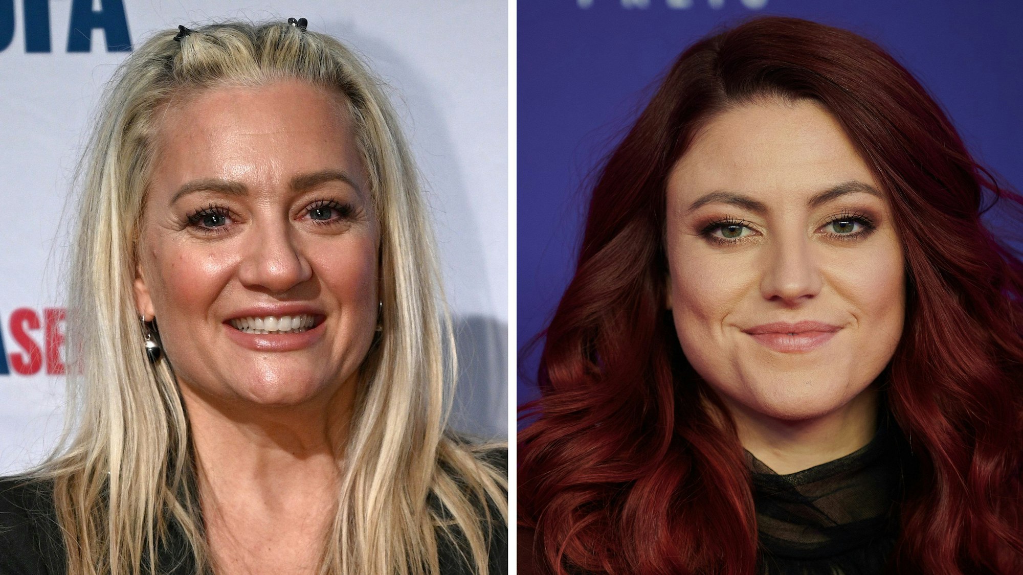 Juliette Schoppmann (l.) Tahnee