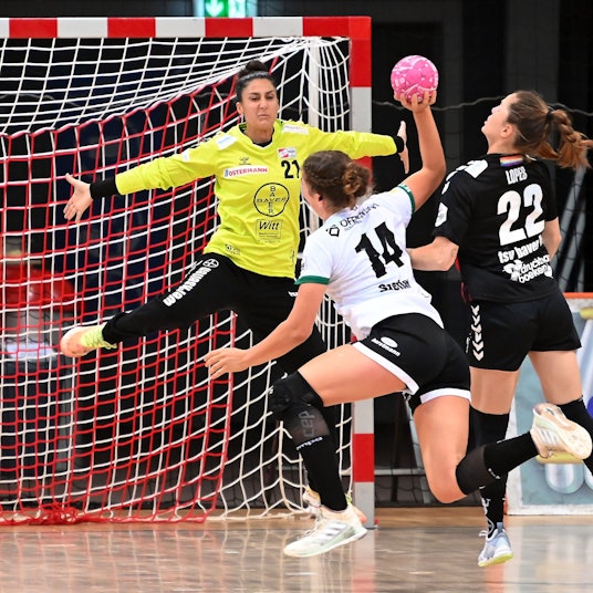 18.09.2022, Handball-Bayer Leverkusen-VFL Oldenburg
TW: Miranda Nasser (Bayer)
Foto: Uli Herhaus