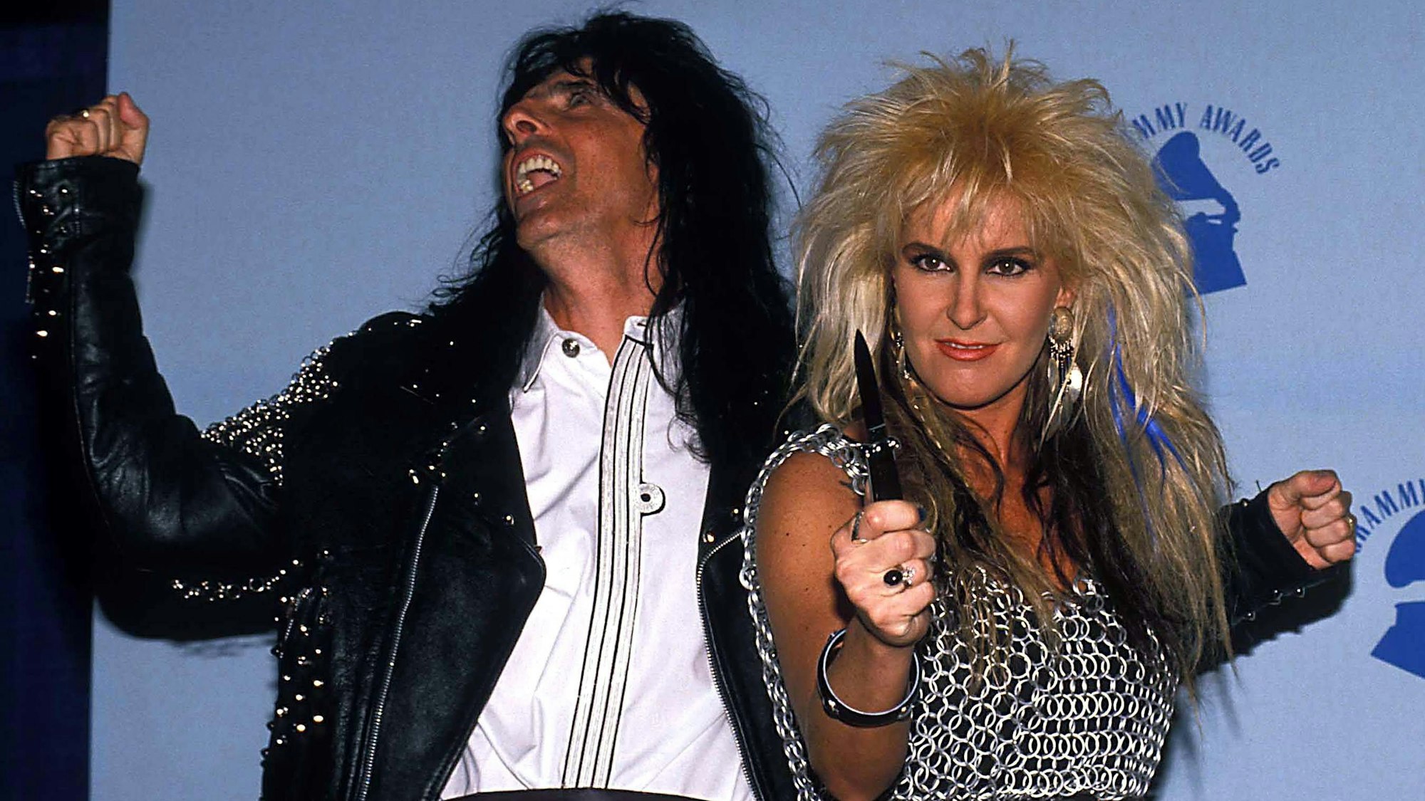 Alice Cooper und Lita Ford.