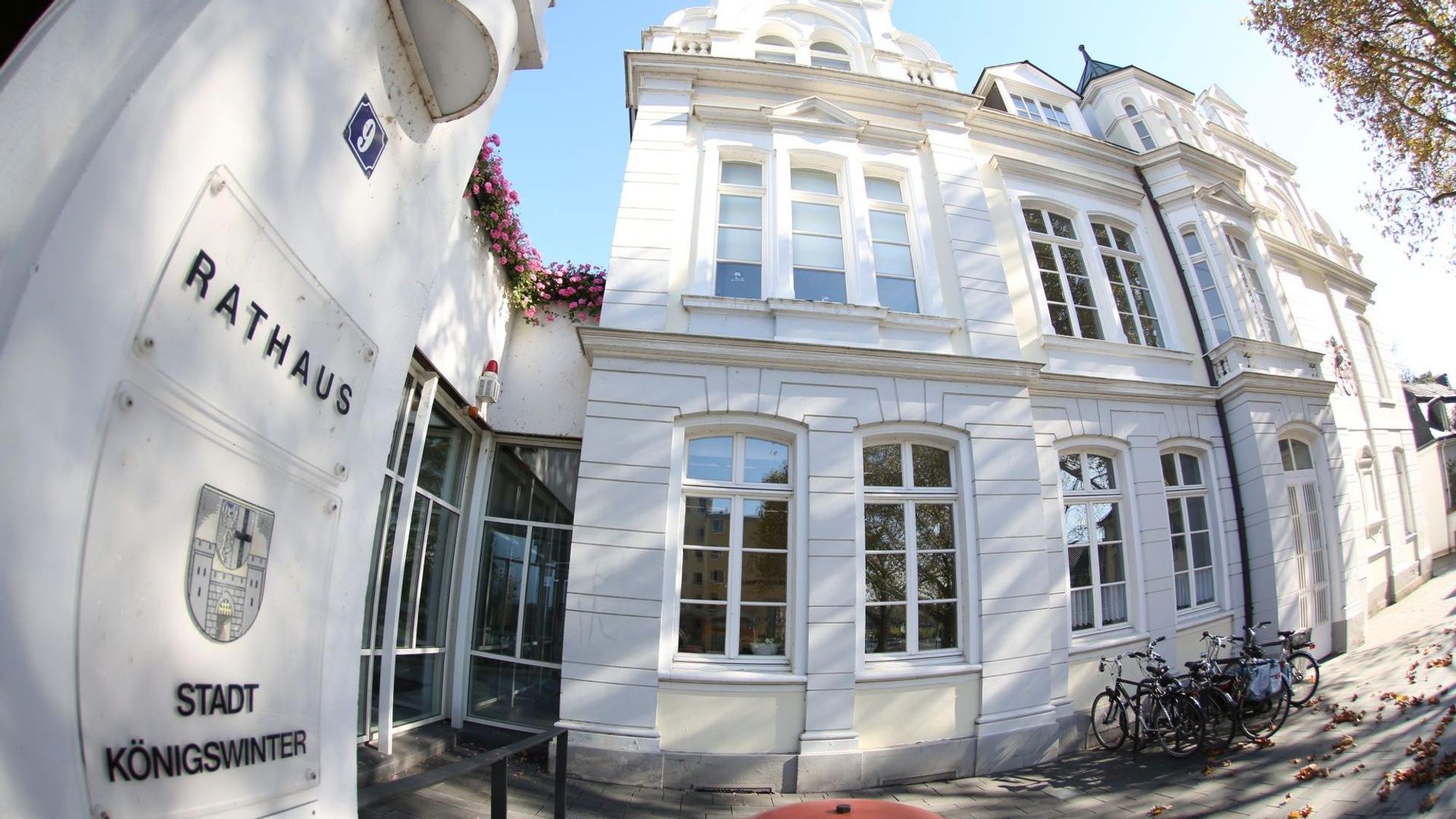 Rathaus in der Altstadt von Königswinter.