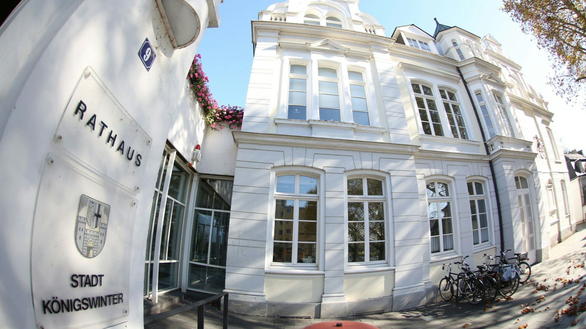 Rathaus in der Altstadt von Königswinter.