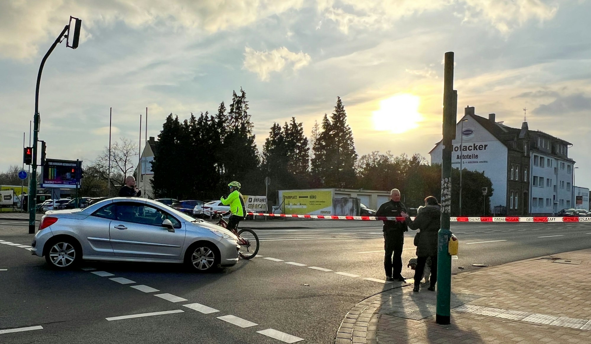 Sperrung Quettinger Straße nach Bombenfund