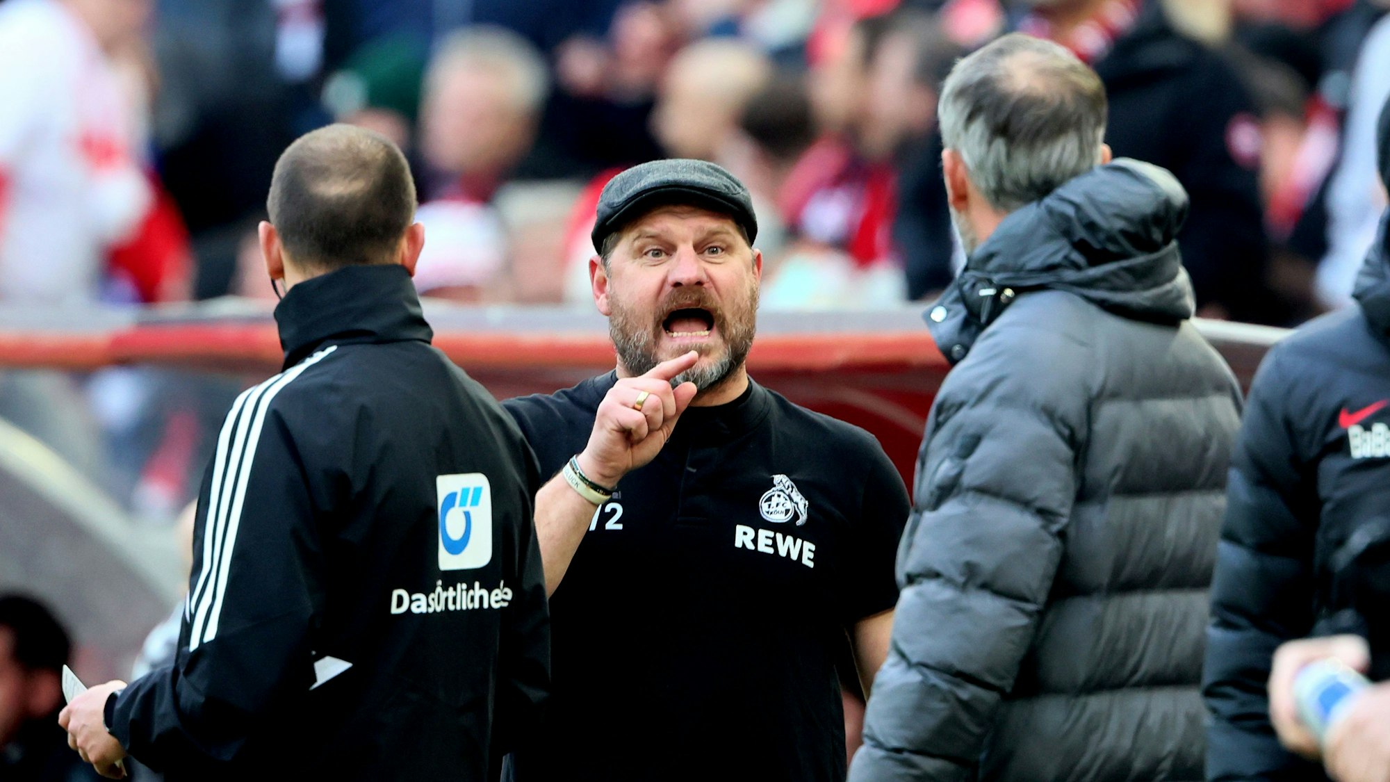 Waren nicht immer einer Meinung: FC-Trainer Steffen Baumgart und Kumpel Marco Rose.