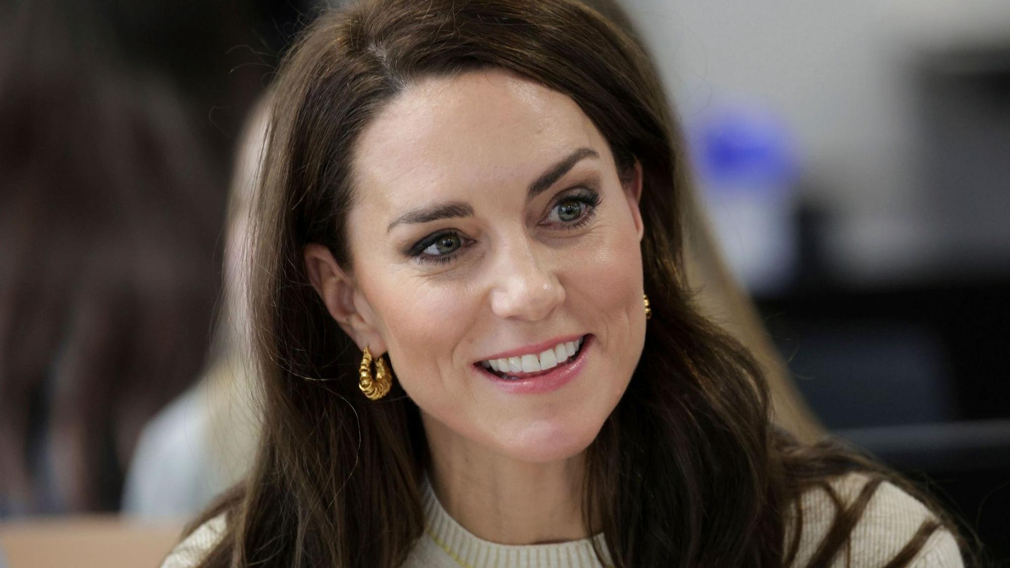Prinzessin Kate in einer Nahaufnahme.