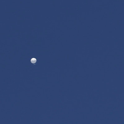 Chinesischer Ballon im amerikanischen Luftraum.