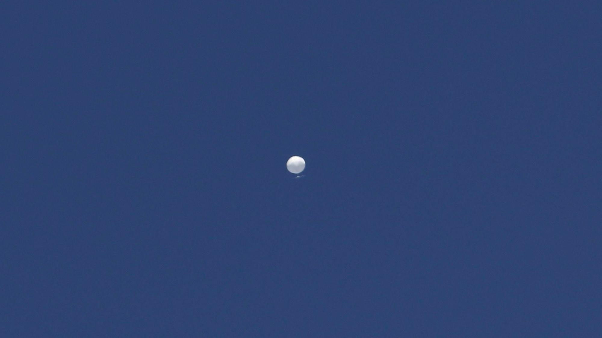 Chinesischer Ballon im amerikanischen Luftraum.