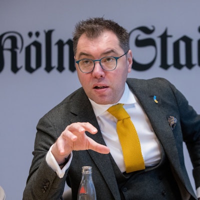 Oleksii Makeiev zu Besuch beim Kölner Stadt-Anzeiger